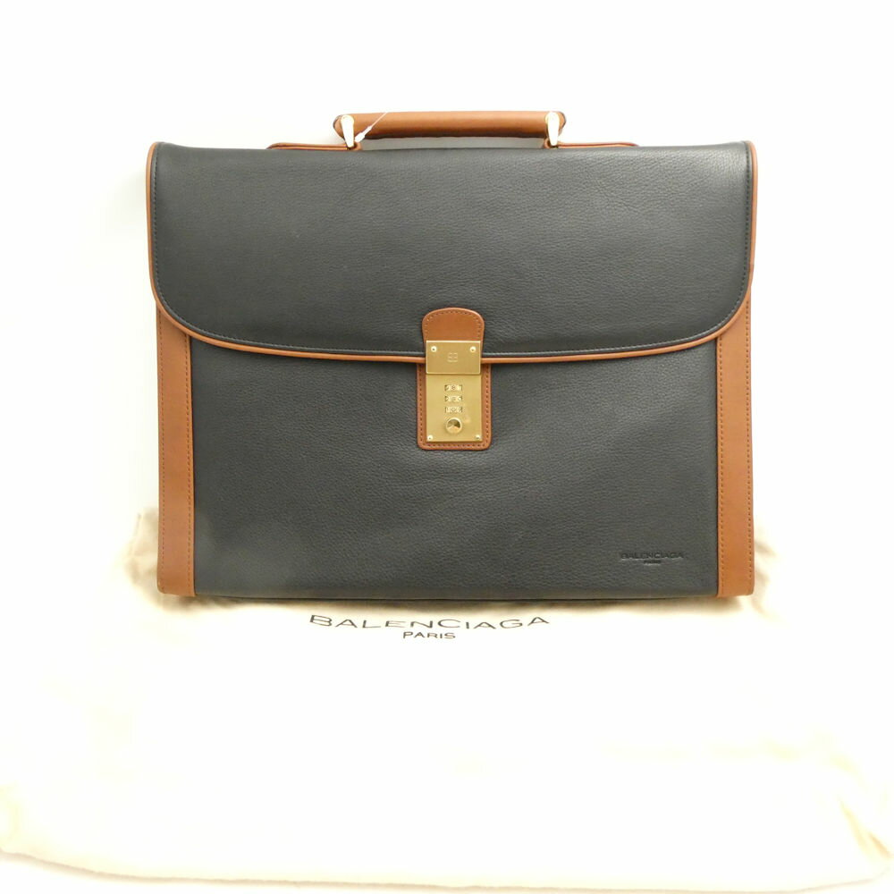 美品 BALENCIAGA バレンシアガ BALENCIAGA by ACE ブリーフケース ビジネスバッグ ライセンス品 ペイズリー柄 メンズ AY7964 【中古】