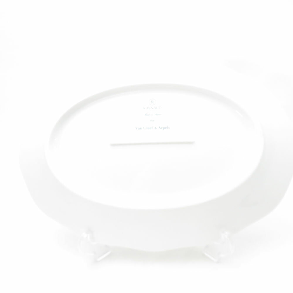 未使用 VanCIeef&ArpeIs ヴァンクリーフ&アーペル RAYNAUD 2025年イヤーズギフト オーバルプレート レイノー プラター 大皿 2025顧客限定 SU13601U2 【中古】