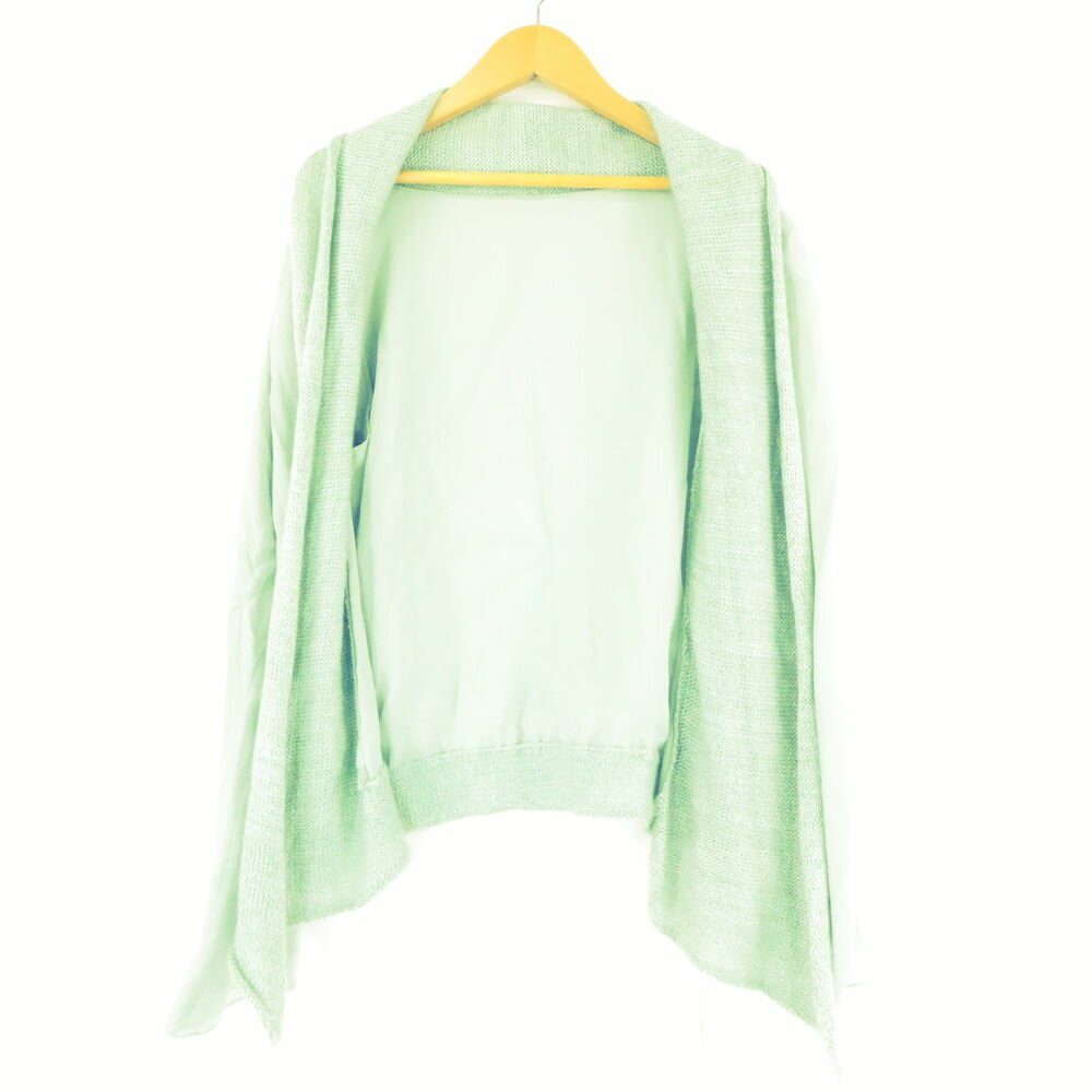 美品 GALERIE VIE ギャルリーヴィー カーディガン 1 シルク 長袖 レディース AN2524A29 【中古】