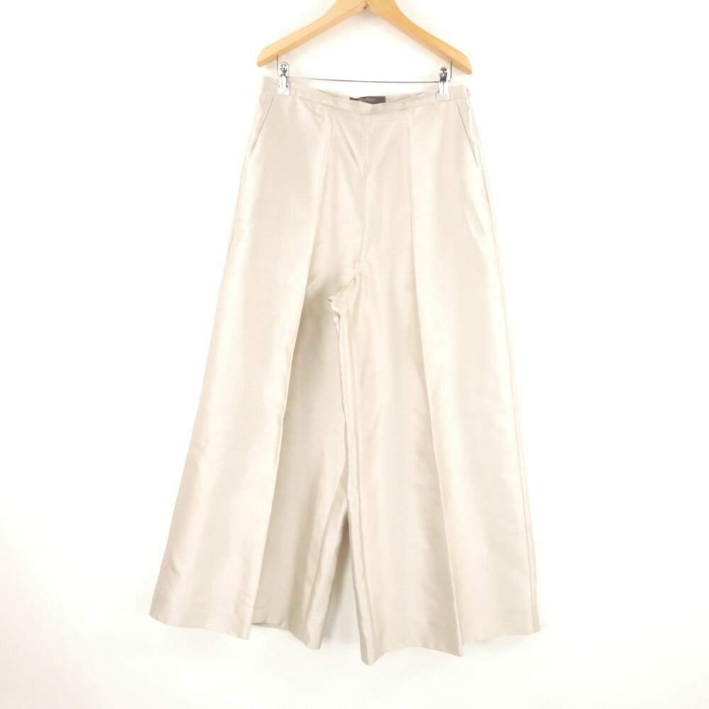 ���� Pianoforte MaxMara �ޥå����ޡ���ԥ��Υե���� �磻�ɥѥ�� 44 (L����������) ���륯¾ ���󥿡��ץ쥹 ��ǥ����� AY788...