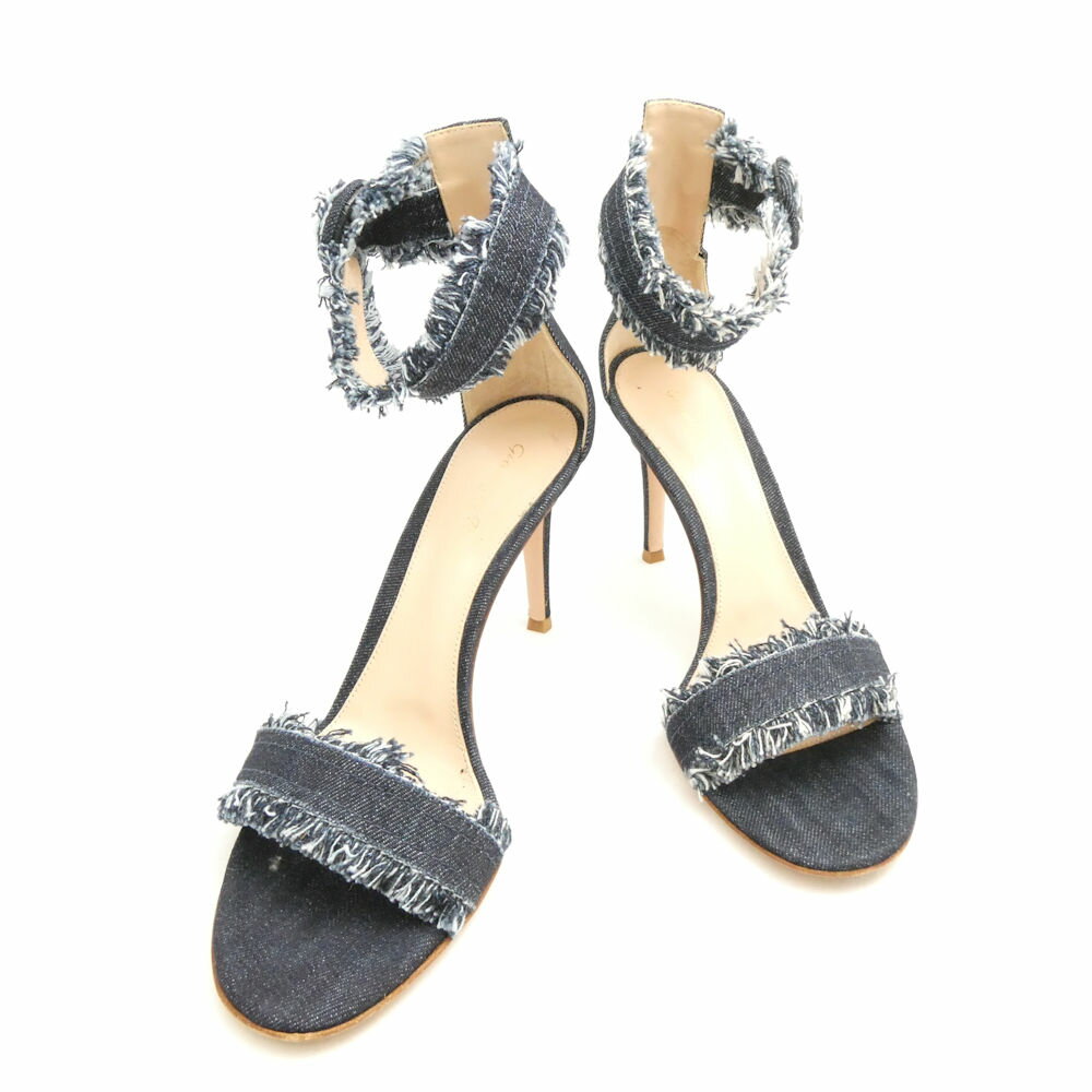 ���� Gianvito Rossi ���������ȥ��å� ���󥯥륹�ȥ�åץ������ 38 ��25cm������ �ǥ˥� ��ǥ����� AY7945 ����š�