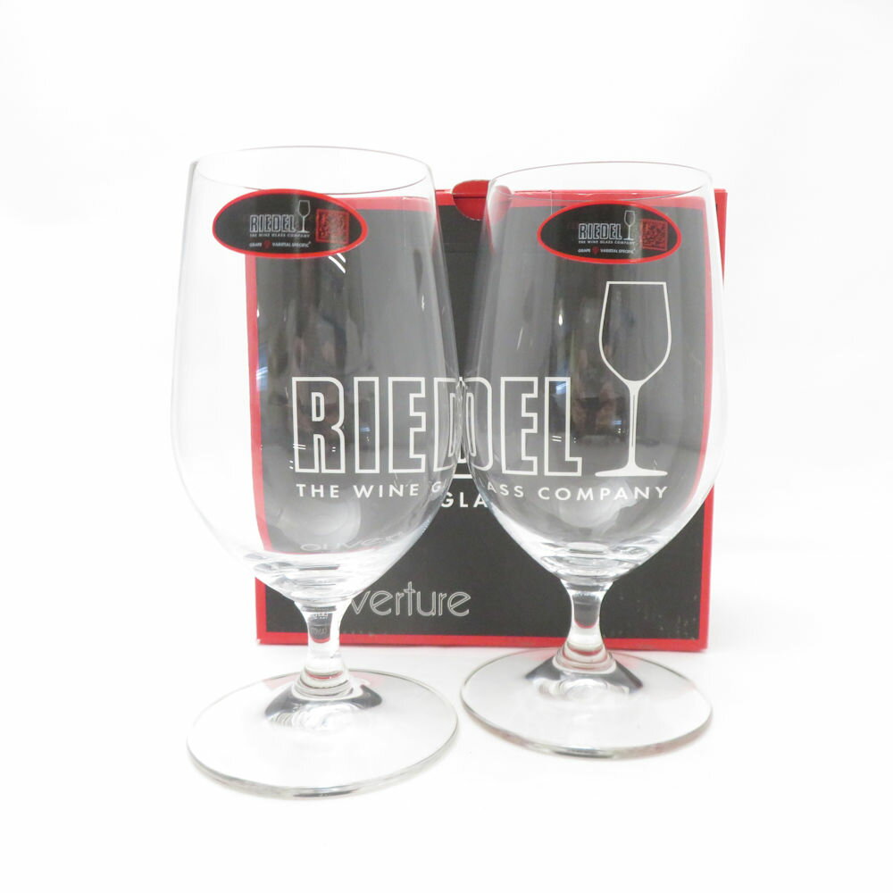未使用 RIEDEL リーデル オヴァチュア ビアー ビアグラス 2点 ペア SM4971L2 【中古】