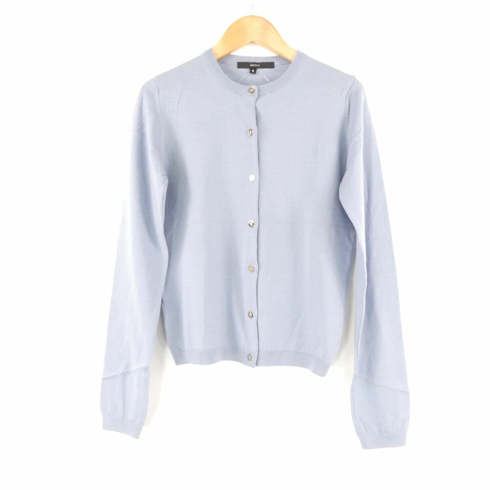 GUCCI グッチ 257-5215-7229 カーディガン S ウール100％ 長袖 ボレロ レディース AO3459A27 【中古】