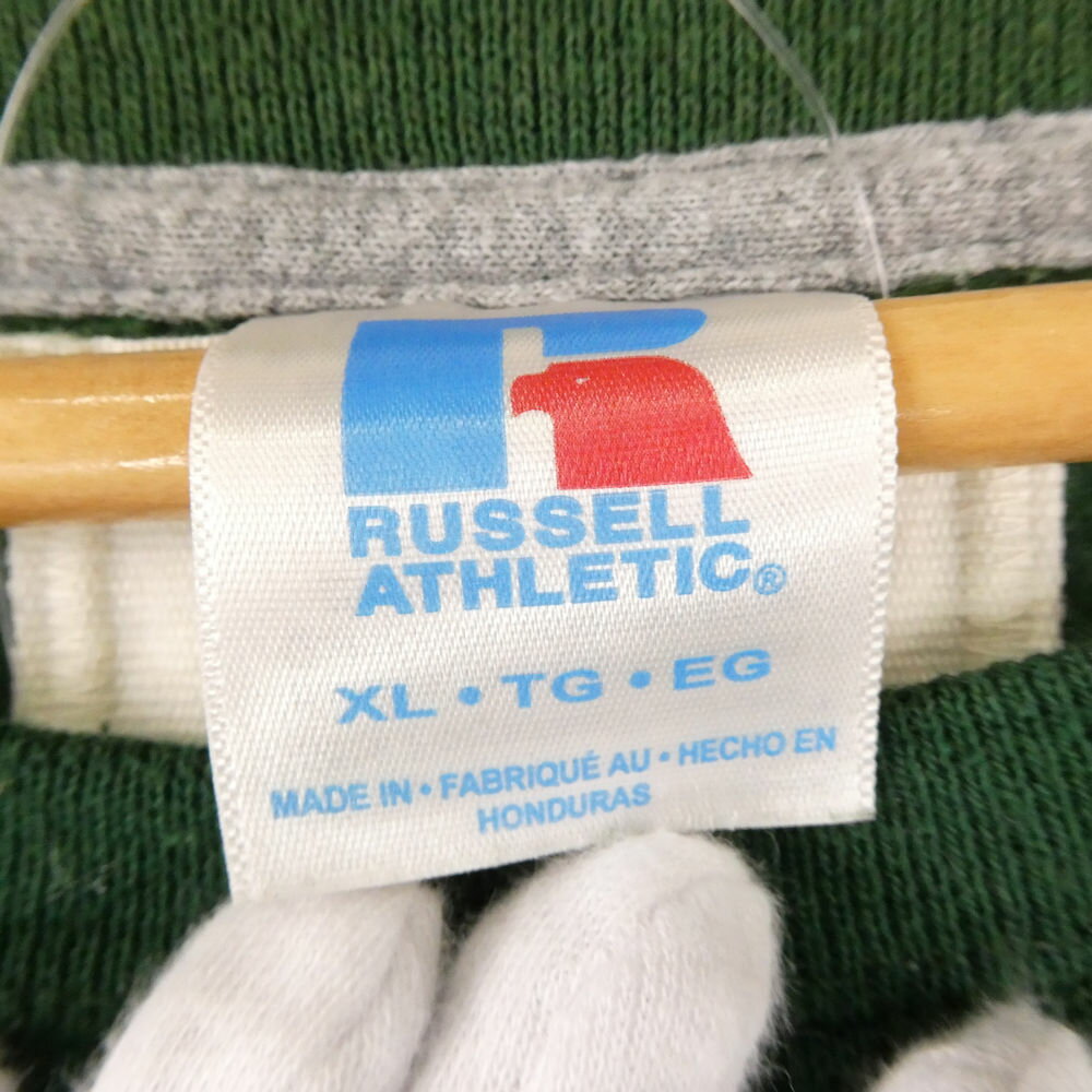 RUSSELL ATHLETIC ラッセルアスレチック Oblada オブラダ RACING CAMS スウェット XL コットン他 長袖 トレーナー トップス 古着 AU4004A68 【中古】