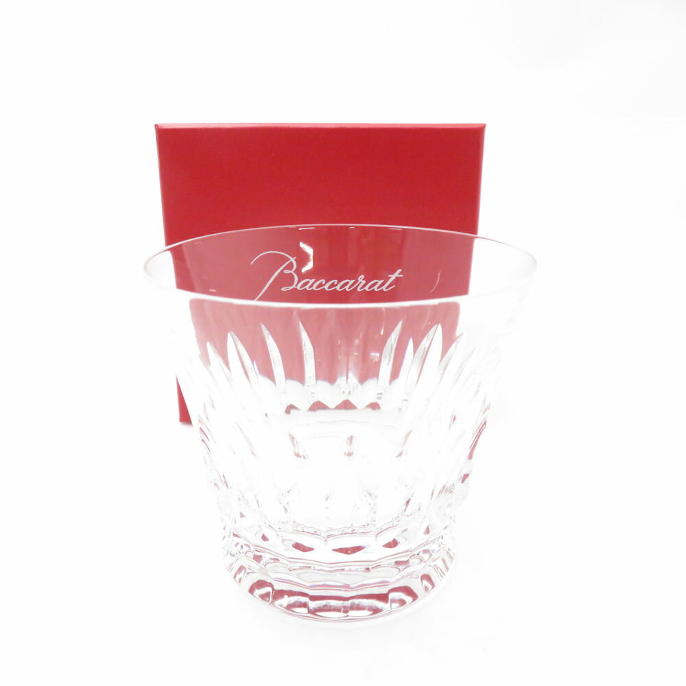 未使用 Baccarat バカラ ティアラ タンブラー ロックグラス オールドファッション SC10262B2 【中古】