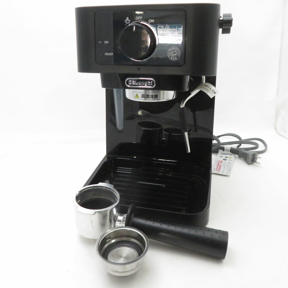 DeLonghi デロンギ EC235J-BK スティローザ エスプレッソ・カプチーノメーカー コーヒーメーカー 1L SO3750Z 【中古】