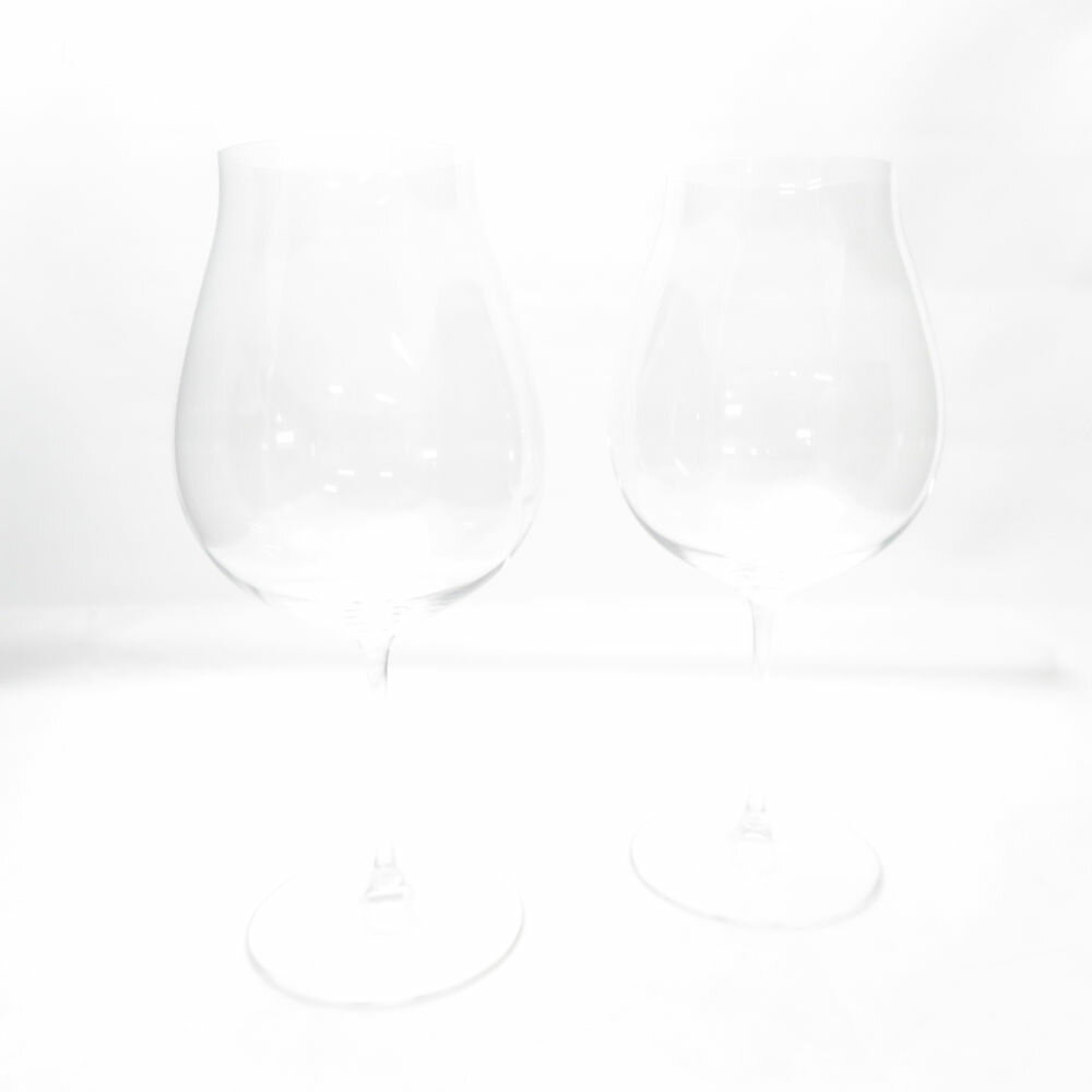 美品 RIEDEL リーデル ワイングラス 2客 クリスタルガラス ペア H23 SY13457Q1 【中古】