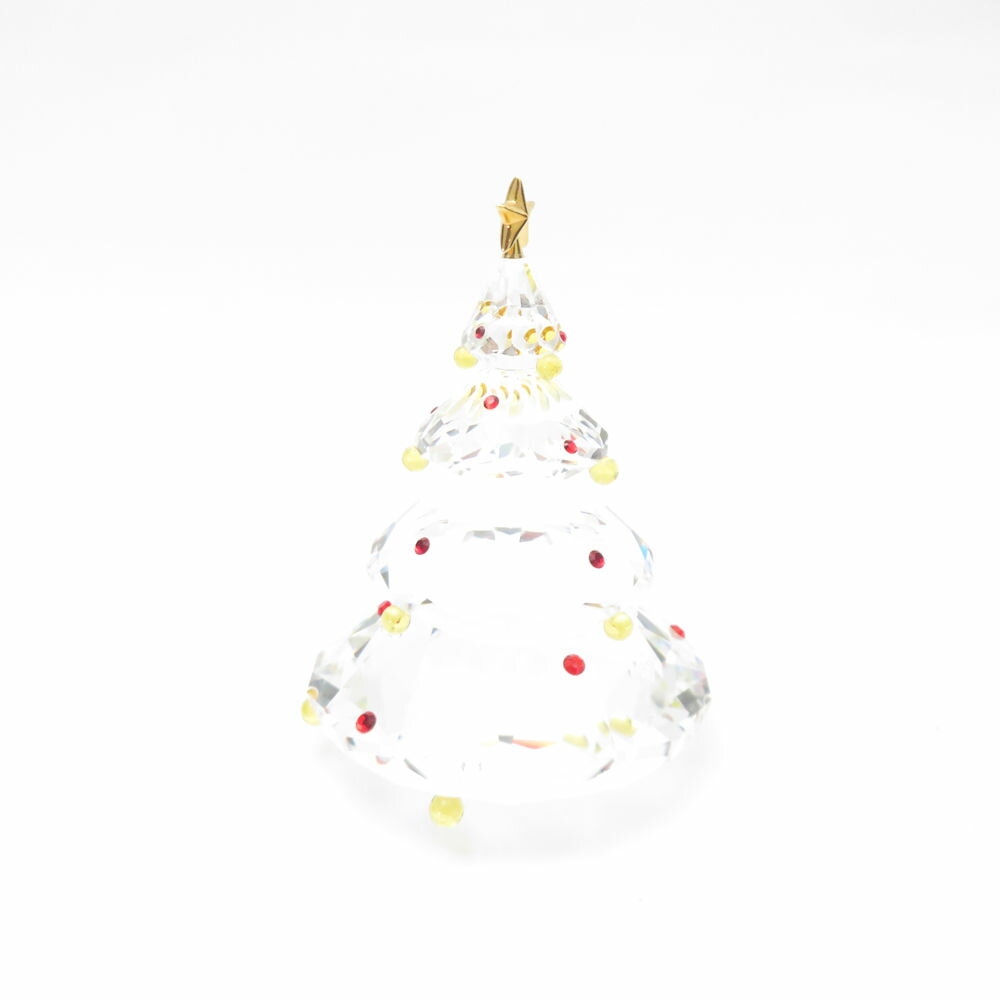 SWAROVSKI スワロフスキー 266945 クリスマスツリー フィギュリン 置物 廃盤品 SC10019C2 【中古】