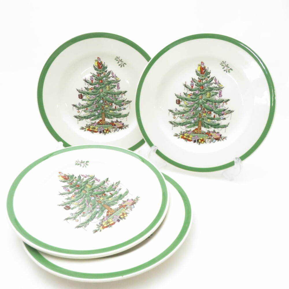 SPODE ���ݡ��� ���ꥹ�ޥ��ĥ꡼ �滮 4�� ���å� 20cm�ץ졼�� ���껮 ���� SC10301X1 ����š�