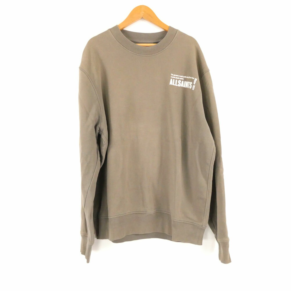 樂天商城 - ALL SAINTS オールセインツ スウェット XS コットン ポリエステル 長袖 プルオーバー メンズ AN2833A47 【中古】