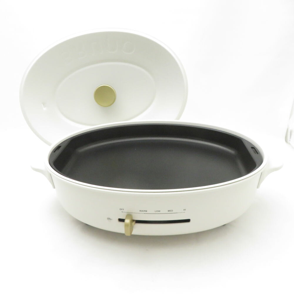reMOVE 楽天市場店の未使用 BRUNO ブルーノ BOE053 コンパクトホットプレート 料理 調理家電 SU13635Z 【中古】｜アングル2