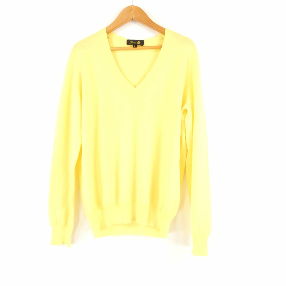 Drawer ドゥロワー 6513 106 0708 ニット 2 カシミヤ シルク 18Gバックリボンロングスリーブニット セー レディース AN2899A83...