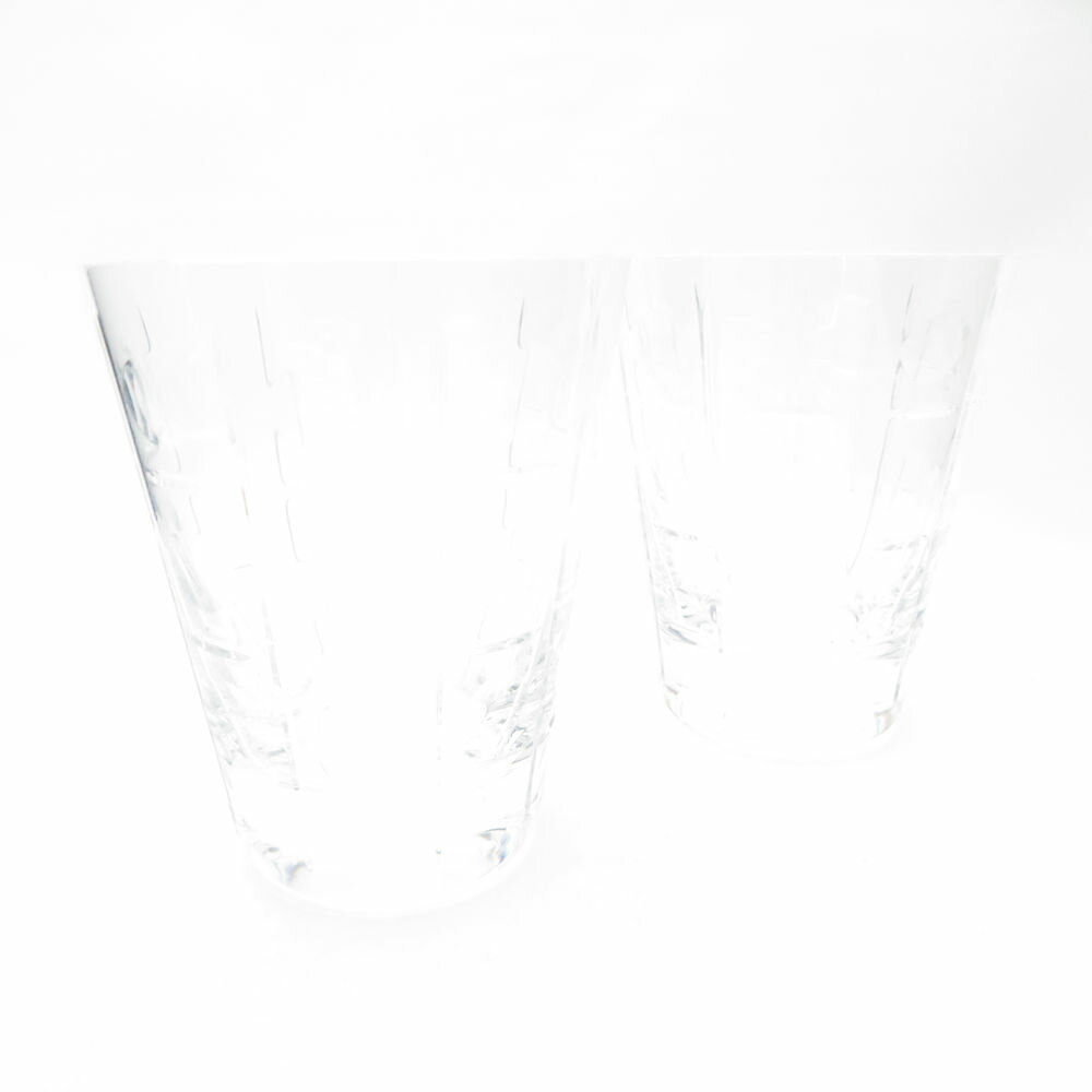 Baccarat バカラ エキノックス タンブラー 2点 ペア H12cm グラス SC10358G2 【中古】