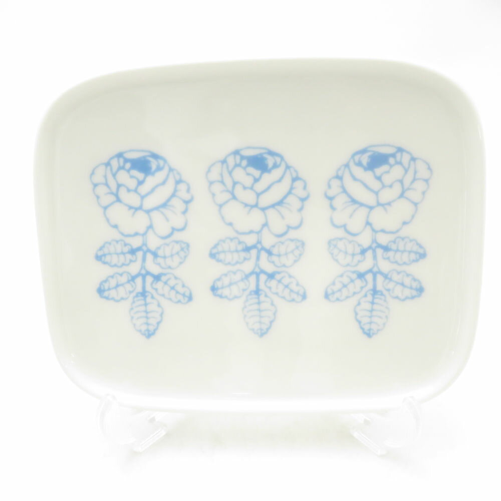美品 marimekko マリメッコ ヴィヒキルース スクエアプレート 15cm 角皿 小皿 日本限定 北欧 SC10406G1 【中古】