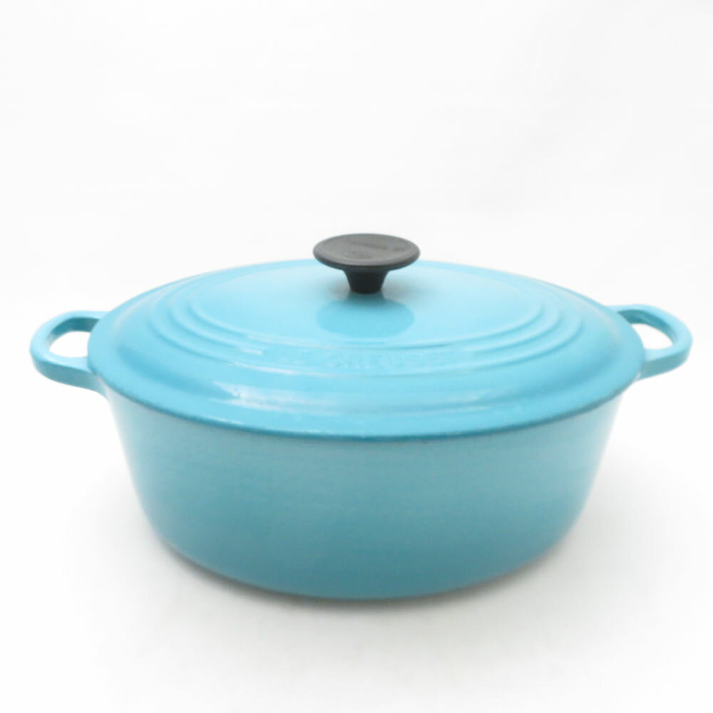 Le Creuset ルクルーゼ ココットオーバル 両手鍋 27cm/4.1L ホーロー ほうろう  ...