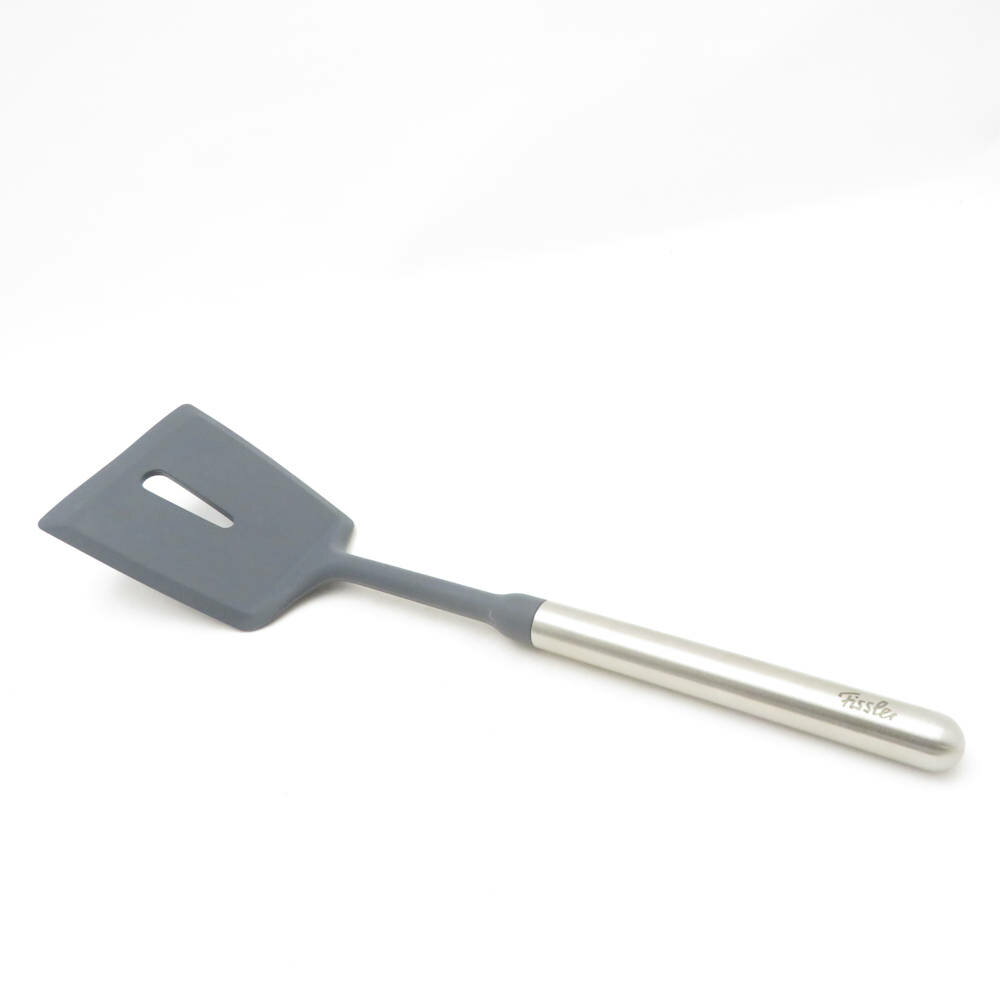 美品 Fissler フィスラー フライ返し ステンレススチールとシリコン ターナー 料理 調理 スパチュラ キッチン SU13672V1 【中古】