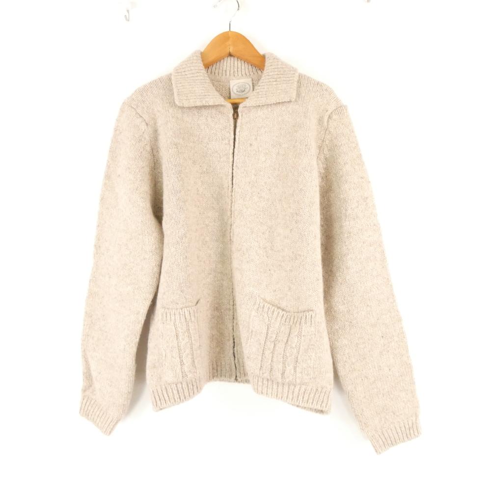 樂天商城 - 美品 LAURA ASHLEY ローラアシュレイ ジップアップカーディガン 1点 S ウール シルク ニット セーター レディース AM7747A60 【中古】