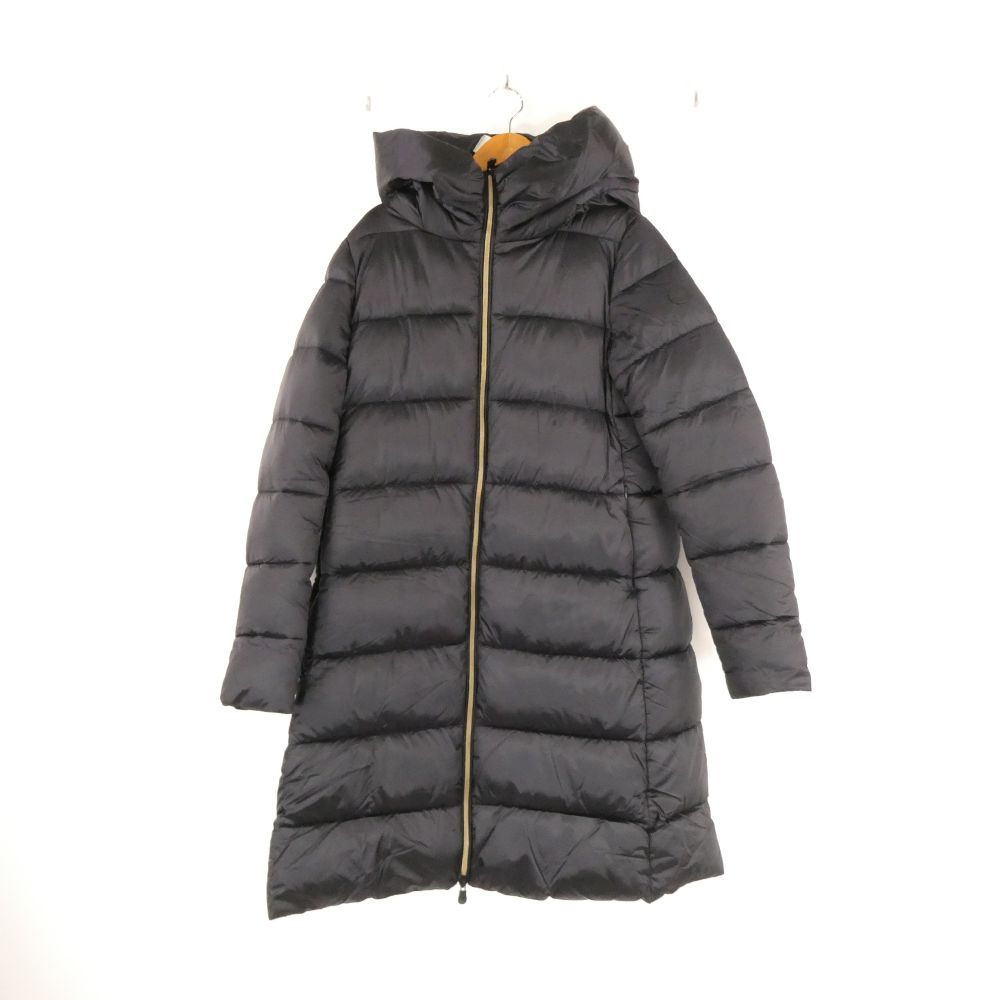 樂天商城 - 美品 SAVE THE DUCK セーブ・ザ・ダック LYSA D40279W エコダウンコート 1(S) ナイロン 中綿ジャケット ロングコート レディース AN2719B21 【中古】