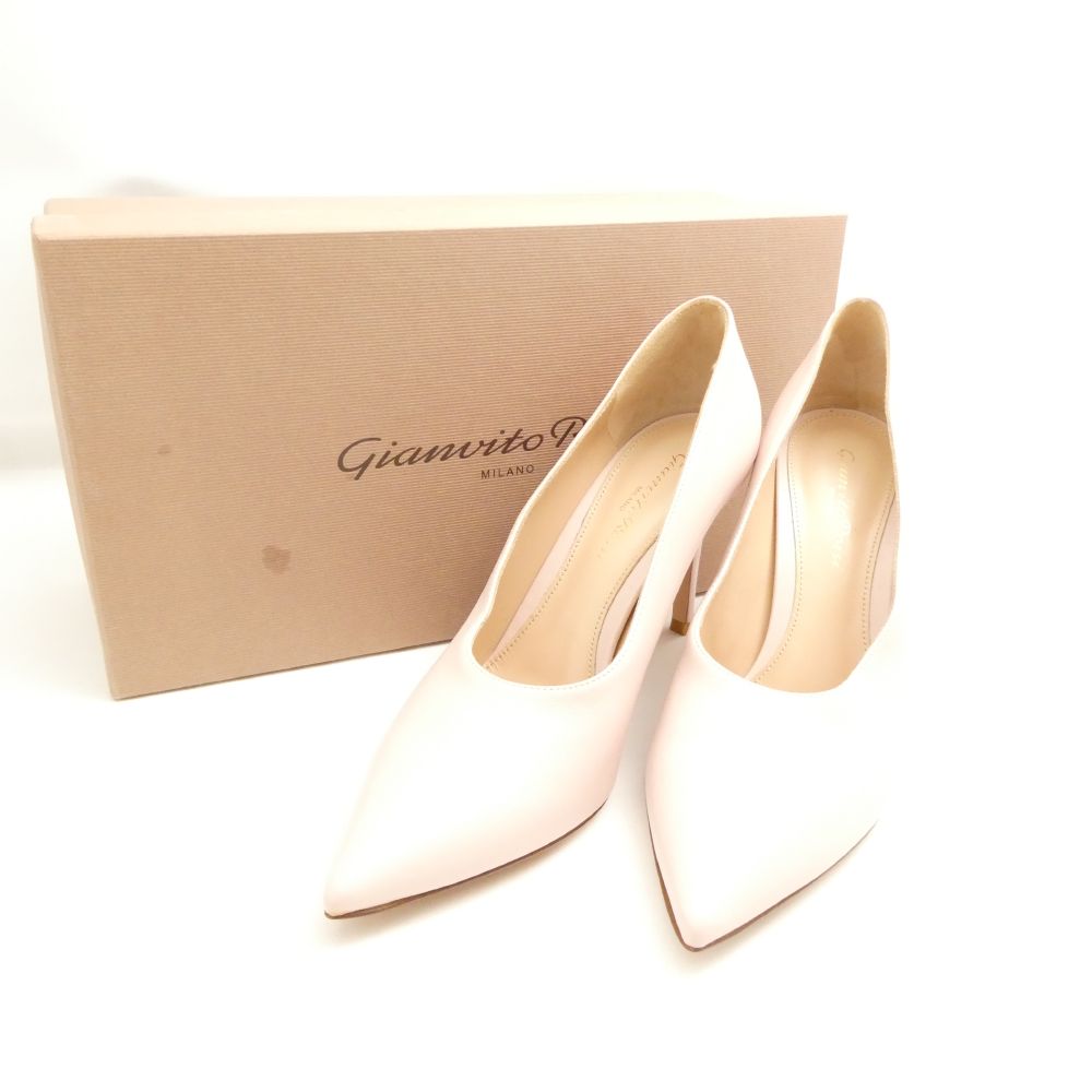 ̤���� Gianvito Rossi ���������ȥ��å� �ѥ�ץ� 1�� 37 �ҡ��� ��ǥ����� AM8252 ����š�