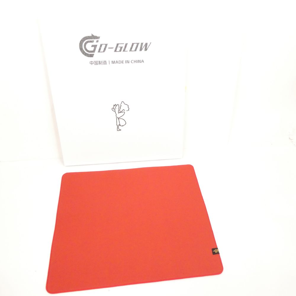 美品 D-GLOW JIN ジン ゲーミングマウスパッド 1点 490×420mm FPS eスポーツ 兼用 HY1747 【中古】