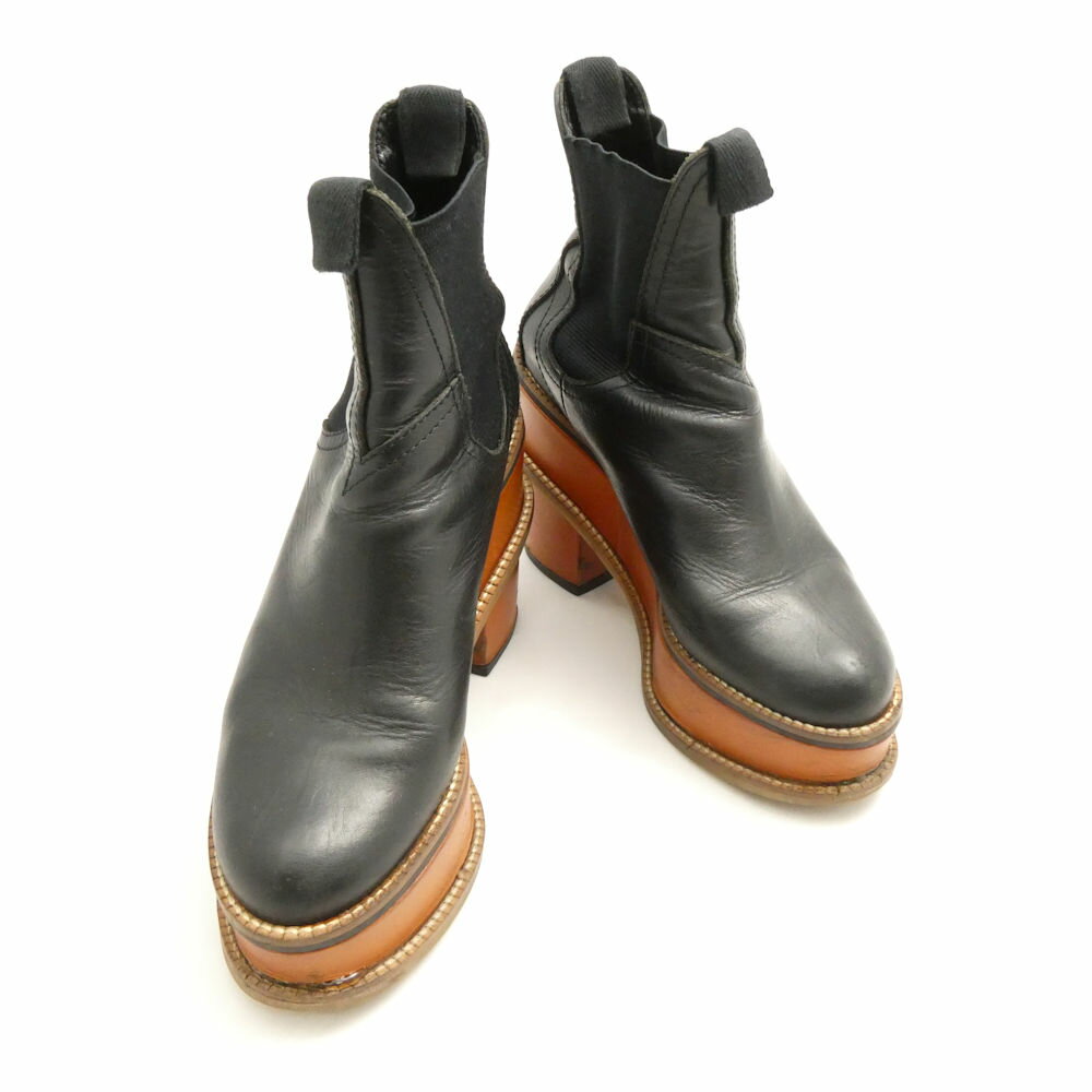 VivienneWestwood ヴィヴィアンウエストウッド サイドゴアブーツ 36(23cm) ショートブーツ レディース AN2840 【中古】