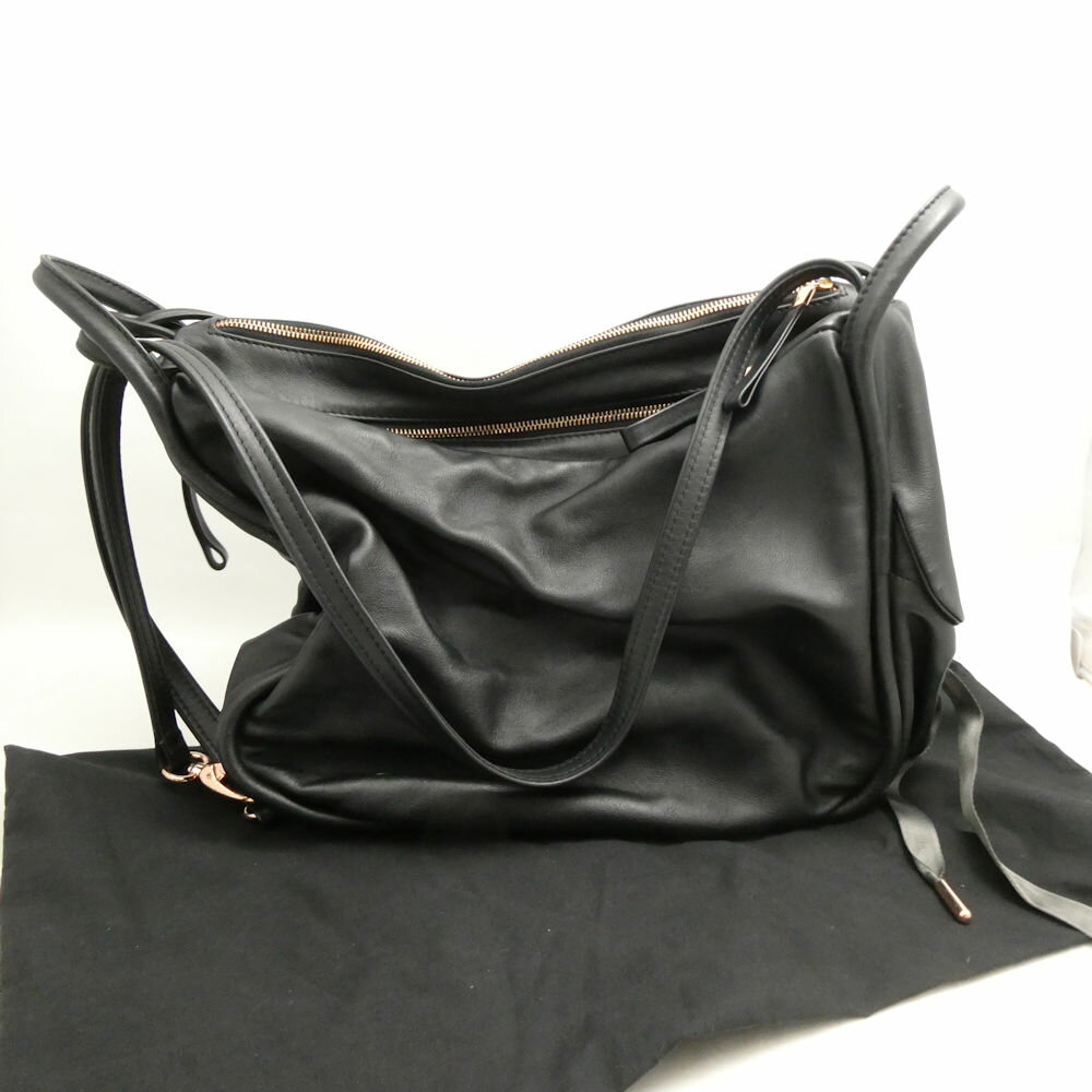 repetto レペット ショルダーバッグ  紺 【古着】【中古】【送料無料】 楽天市場】レペット バッグ 中古の通販