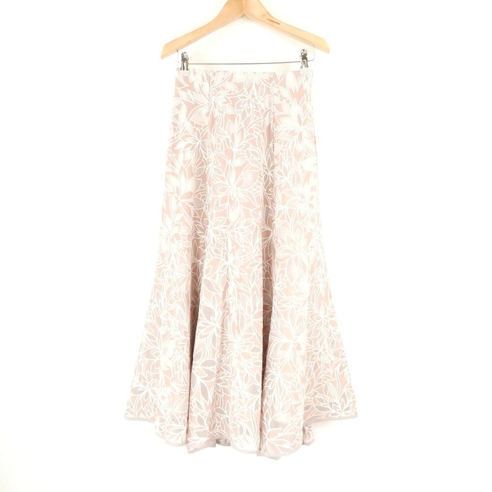 JUSGLITTY ジャスグリッティー ロングスカート 0 S相当 レーヨン他 フレア…