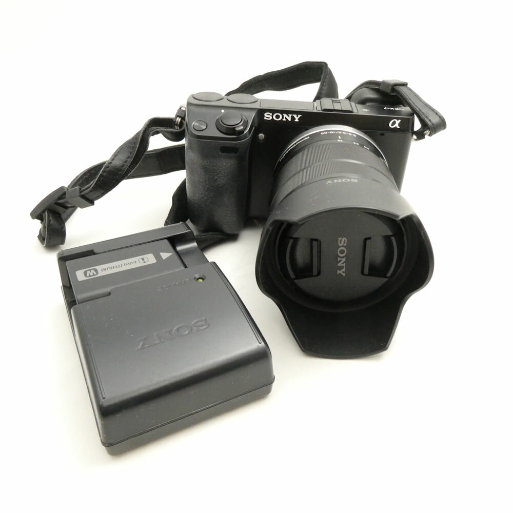 SONY ソニー NEX-7 α アルファ デジタル一眼カメラ ミラーレス HM977 【中古】