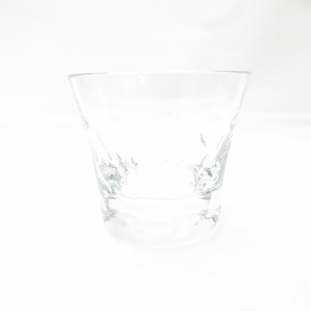 美品 Baccarat バカラ 2010 ベルーガ タンブラー クリスタル ロックグラス オールドファッション クリア SU13674P1 【中古】