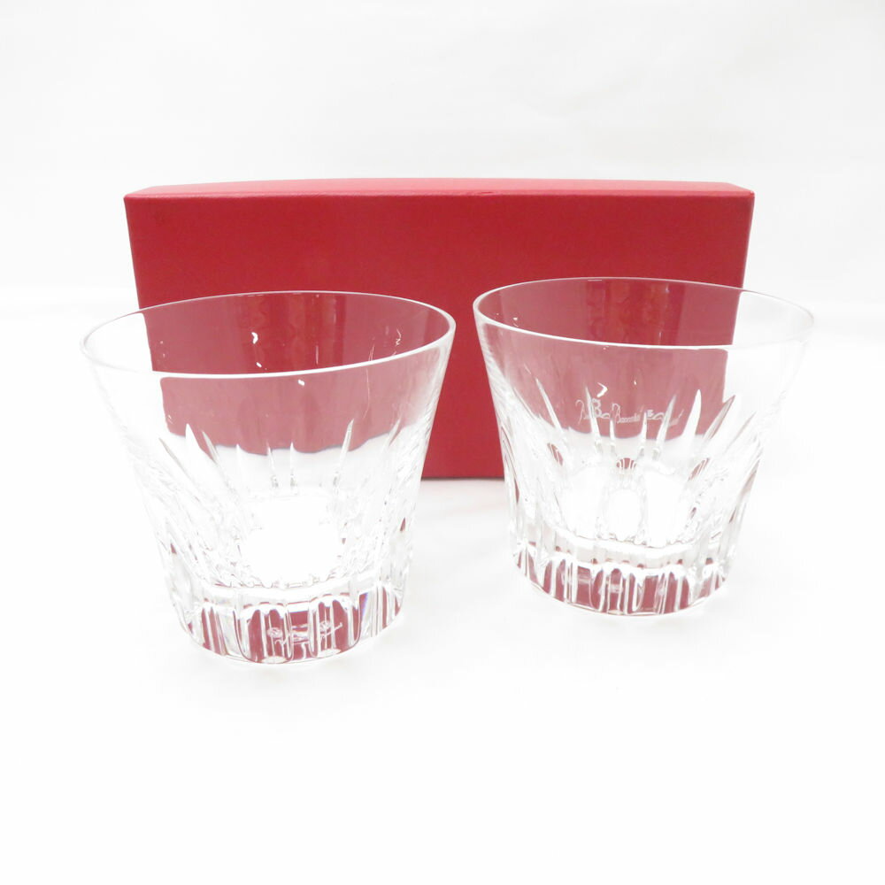 未使用 Baccarat バカラ エトナ タンブラー 2客 ペア ロックグラス オールドファッション SO3796U2 【中古】