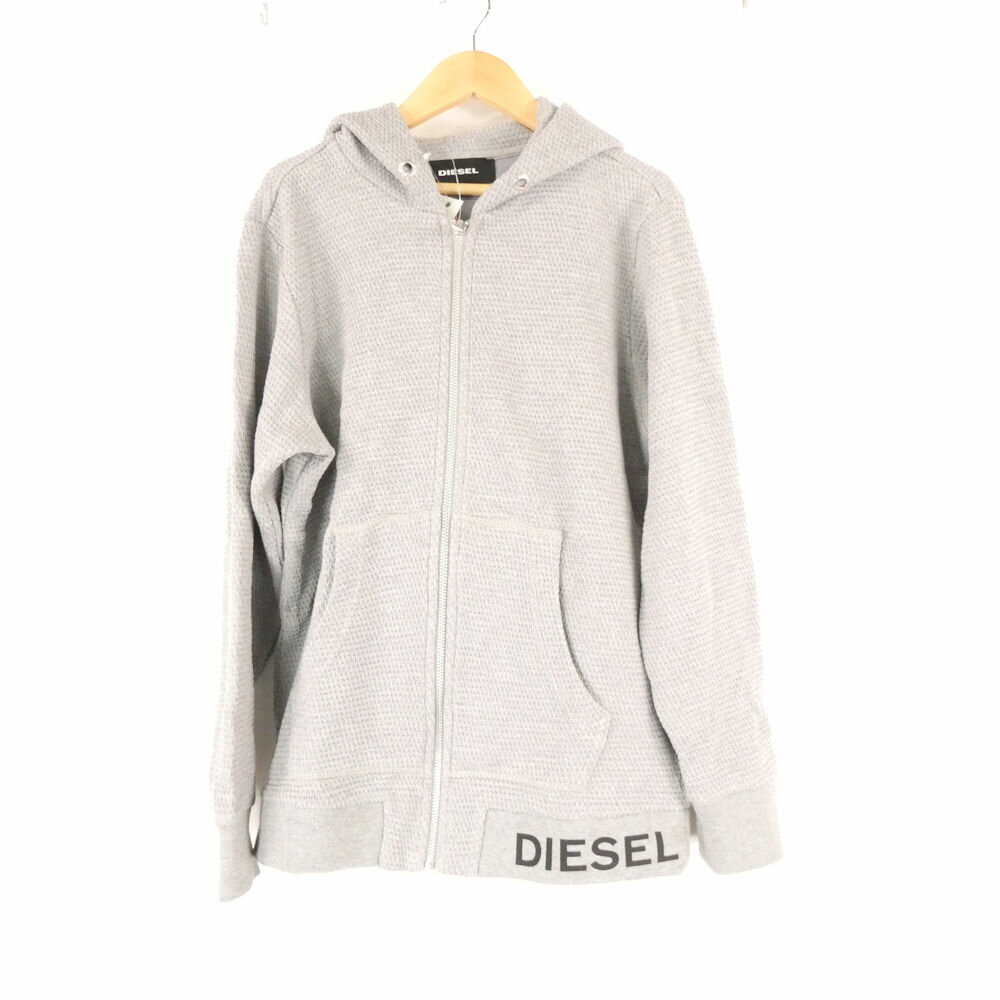乐天商城 - DIESEL ディーゼル ジップアップパーカー XS コットン 他 長袖 フード フーディ メンズ AM8144A65 【中古】