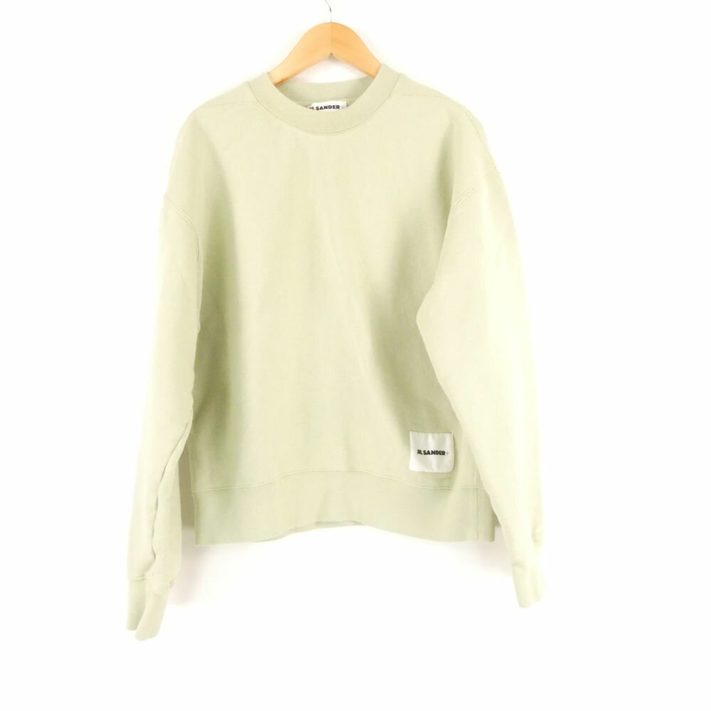 樂天商城 - JIL SANDER + ジルサンダー トレーナー XS コットン100％ 長袖 スウェット プルオーバー ロゴ レディース AM8383A11 【中古】