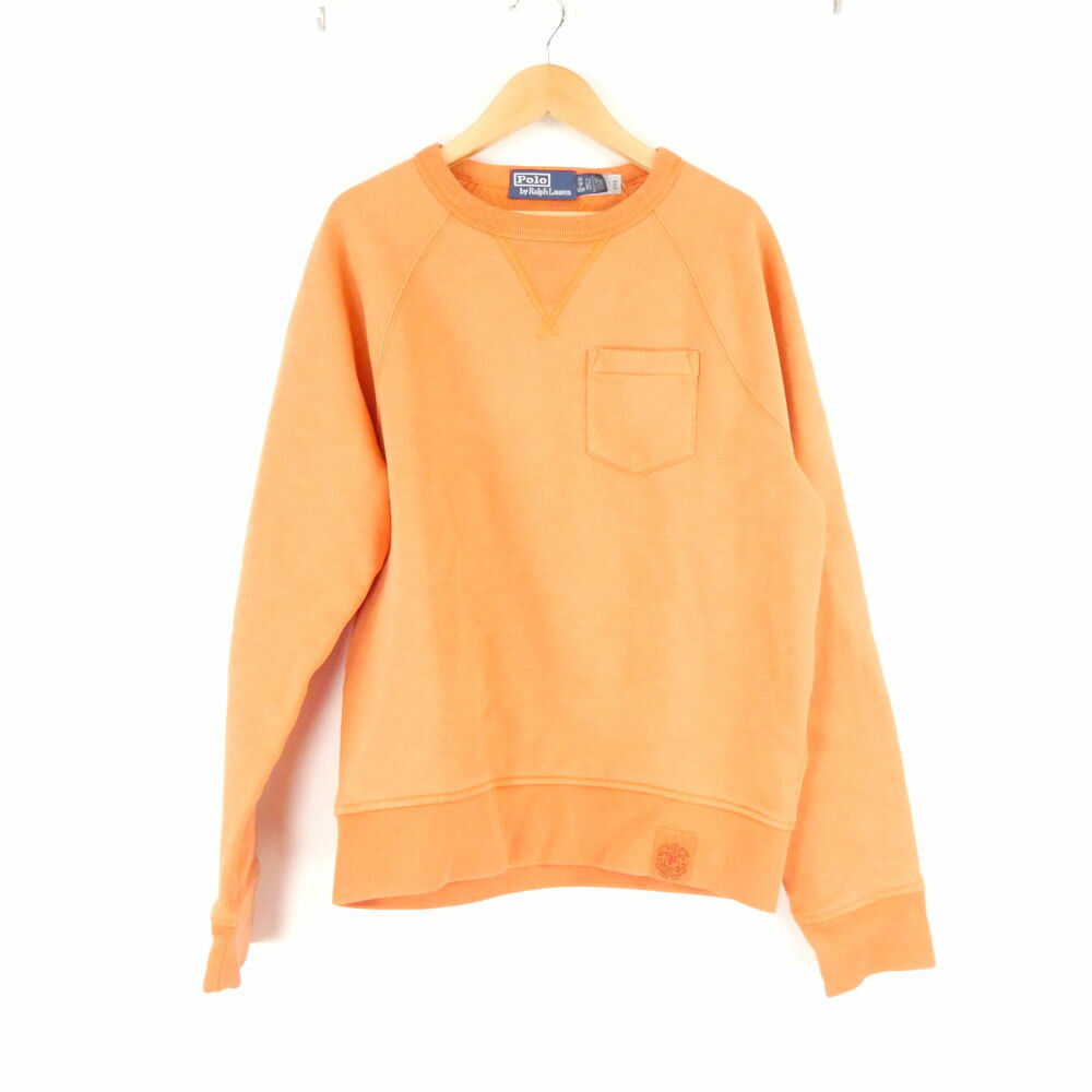 Polo Ralph Lauren ポロラルフローレン トレーナー XS 綿他 長袖 スウェット プルオーバー 裏起毛 メンズ AO3907A69