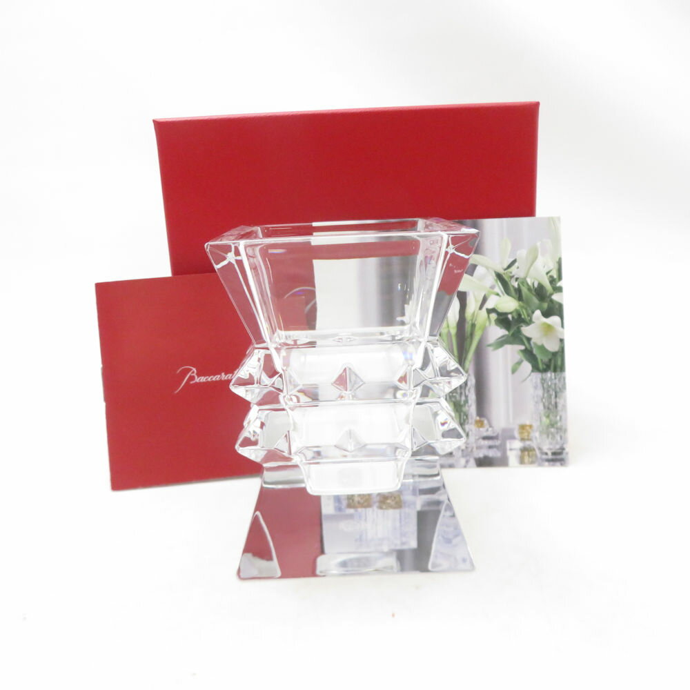 未使用 Baccarat バカラ コロンビーヌ 花瓶 フラワーベース クリスタル インテリア SO3819C1 【中古】