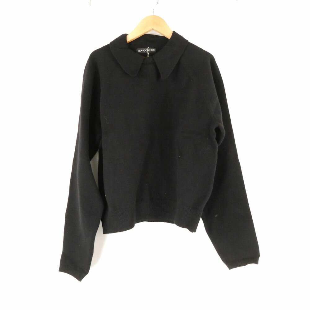 Rakuten - 未使用 sea room lynn シールームリン 124515821 ネックプルオーバー ニット F コットン ナイロン 長袖 レディース AN2920A69 【中古】