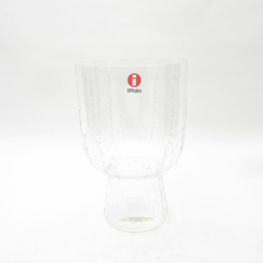 美品 iittala イッタラ Sarjaton サルヤトン グラス 廃盤 クリア タンブラー 約340ml 北欧 SC10567D2 【中古】