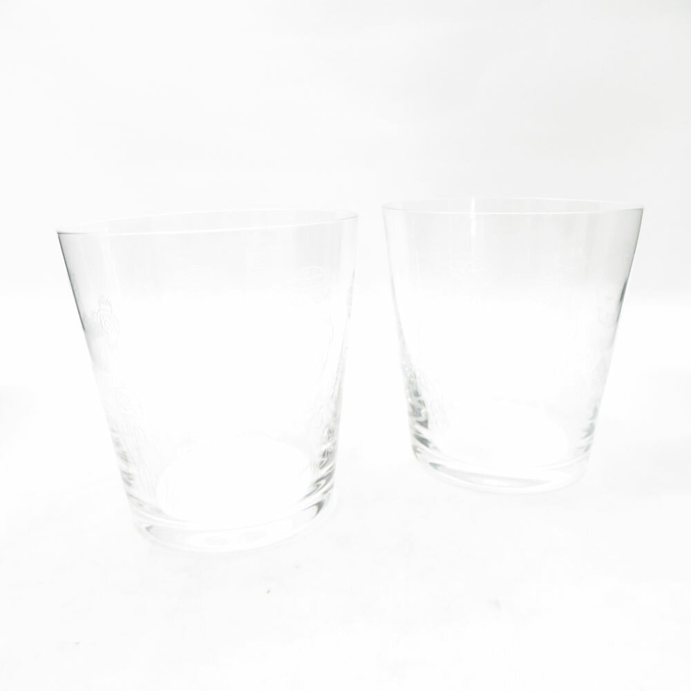 iittala イッタラ タイカ タンブラー 2点 ペア 約380ml グラス 北欧 フィンランド SC10570D2 【中古】