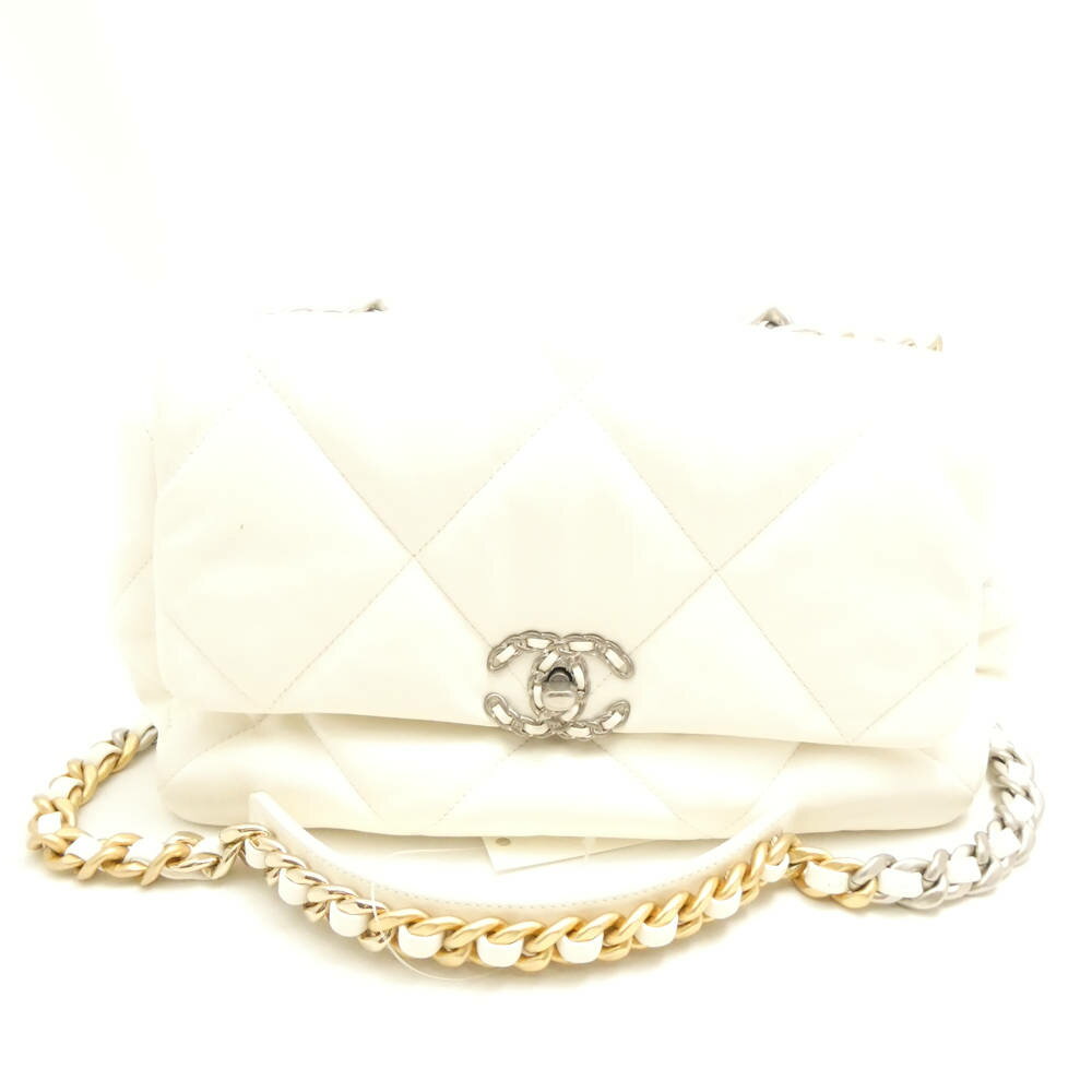 CHANEL シャネル シャネル 19 ショルダーバッグ ラージ ラムスキン ハンドバッグ 鞄 カバン レディース AN2749W1 【中古】