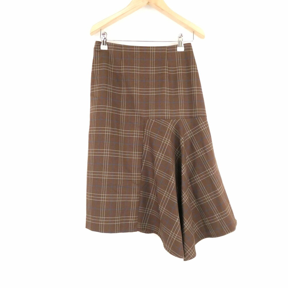 樂天商城 - 美品 NARACAMICIE ナラカミーチェ スカート 0 ポリエステル 他 ひざ下丈 チェック レディース AM8164A20 【中古】