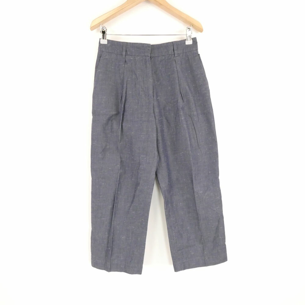 樂天商城 - 美品 PESERICO ペゼリコ パンツ 38 S～Mサイズ相当 コットン他 七分丈 レディース AD1686A13 【中古】