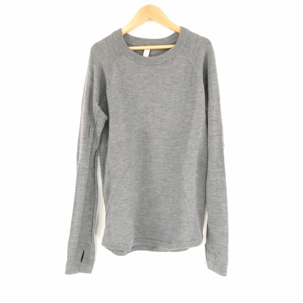 美品 Lululemon ルルレモン ニット 10 XLサイズ相当 メリノウール100％ 長袖 レディース AD1695A88 【中古】