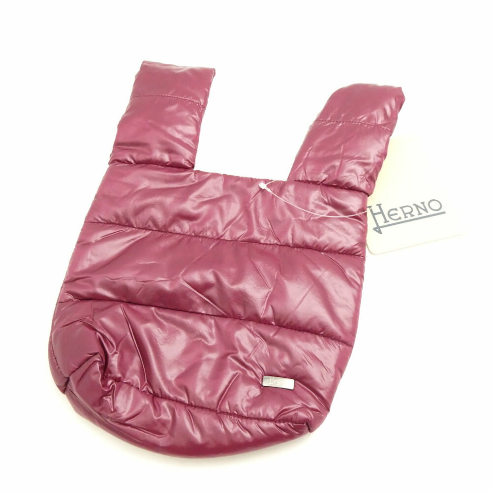 Rakuten - 未使用 HERNO ヘルノ マルシェバッグ ミニ 中綿 トート AM8551 【中古】