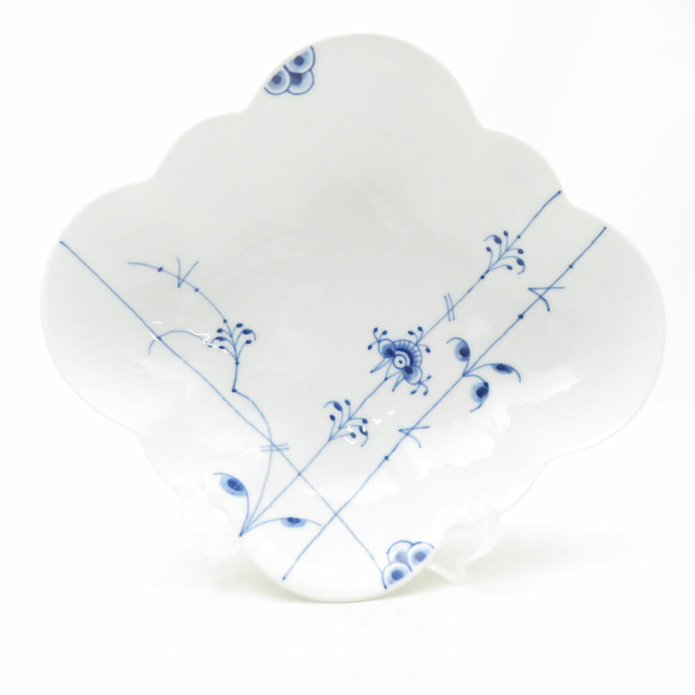 Rakuten - ROYAL COPENHAGEN ロイヤルコペンハーゲン ブルーパルメッテ フラワーボウル 26cm ディーププレート SO3842B4 【中古】