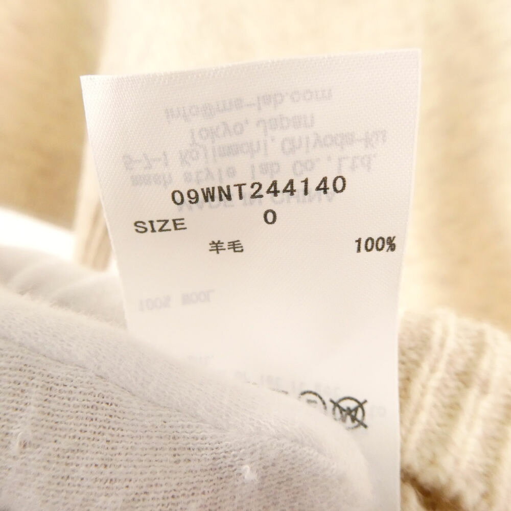 美品 Mila Owen ミラ オーウェン ニット トップス 0 ウール100％ 半袖 セーター レディース AM8566A47 【中古】 remove-store-10073434 reMOVE 楽天市場店 サンプル画像3