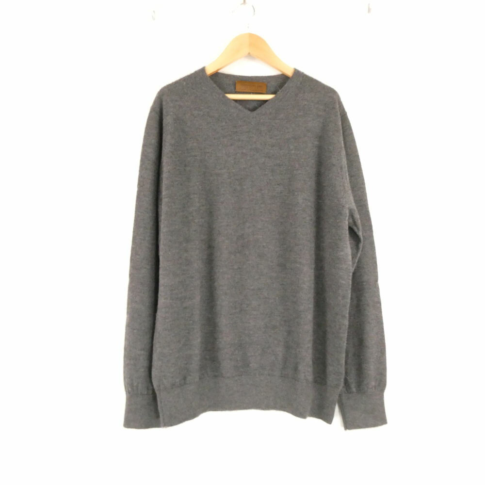 樂天商城 - TOMORROWLAND TRICOT トゥモローランド トリコ ニット M カシミヤ100% 長袖Vネックセーター トップス メンズ AU4322A62 【中古】