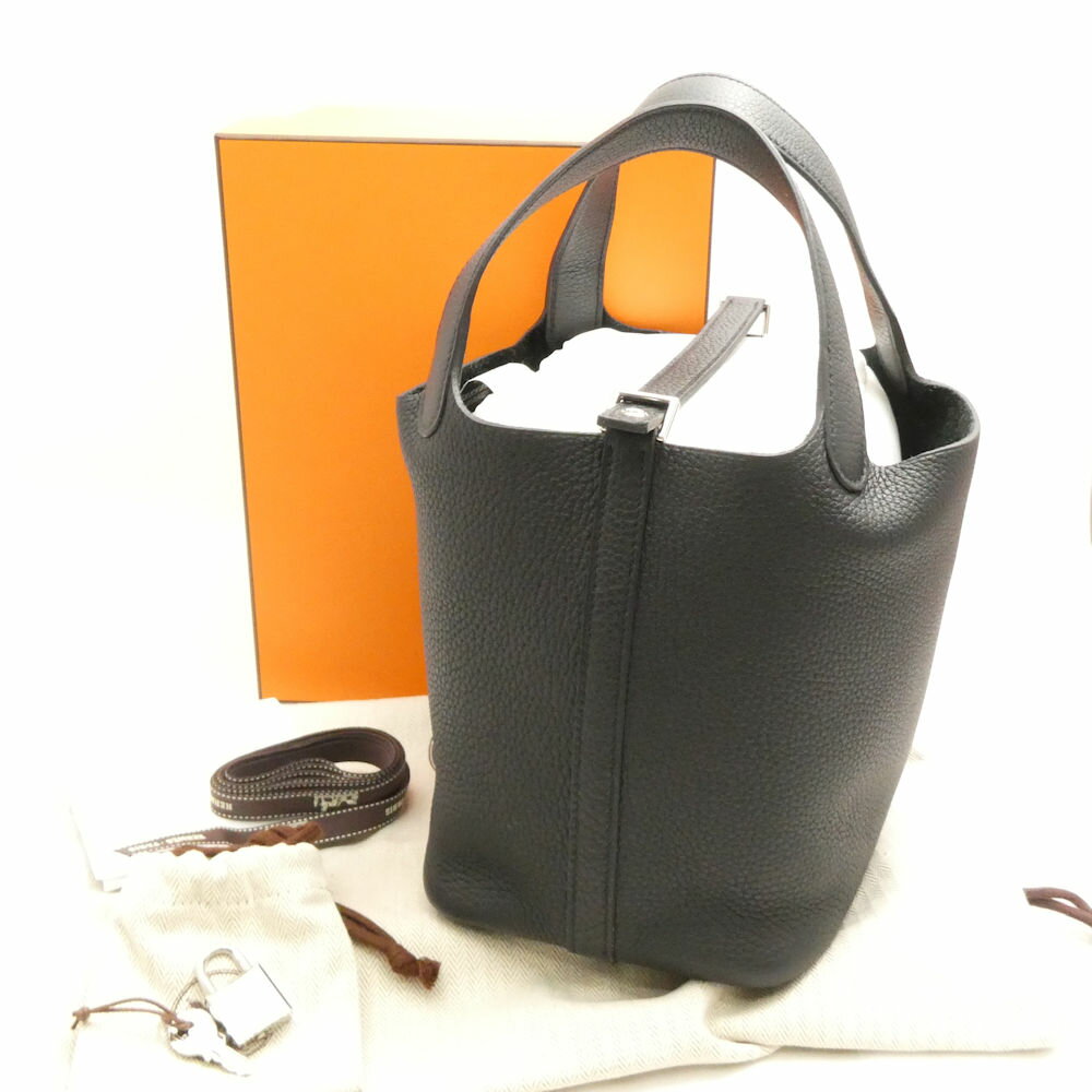 樂天商城 - 未使用 HERMES エルメス ピコタンロック PM トリヨンクレマンス ハンドバッグ 2022年 U刻印 シルバー金具 鞄 カバン レディース AC1789W3 【中古】