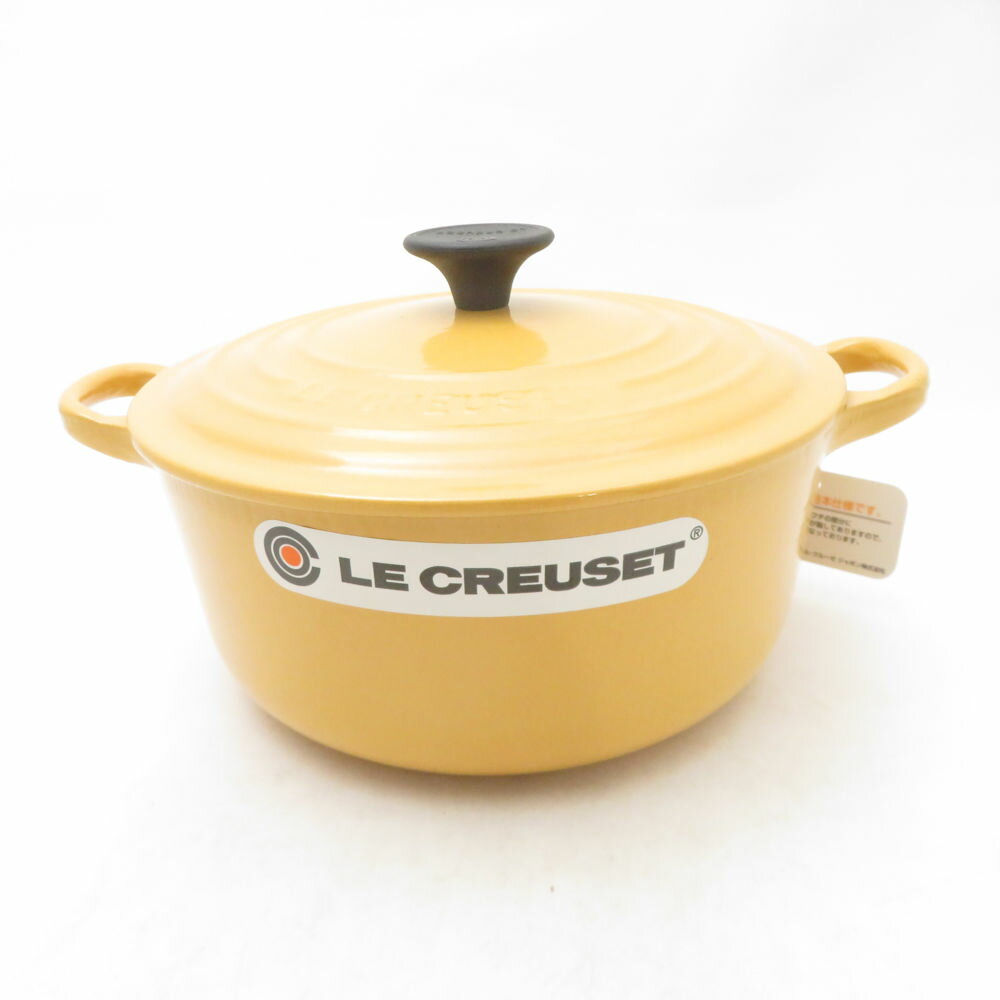 ル・クルーゼ LE CREUTET ココットロンド 両手鍋 20cm イエロー Amazon｜ル・クルーゼ/ルクルーゼ(Le Creuset) 両手鍋 ココットロンド