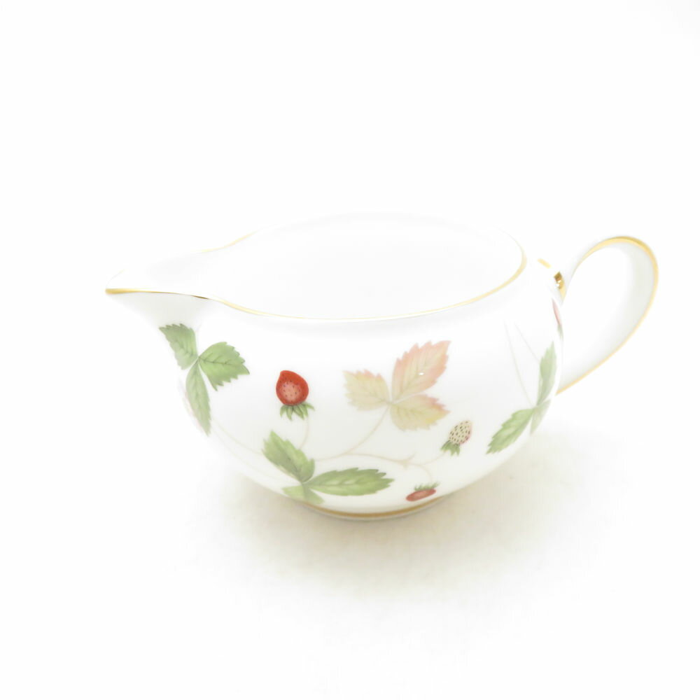 美品 WEDGWOOD ウェッジウッド ワイルドストロベリー クリーマー ミルク クリーム ピッチャー SC10652 【中古】