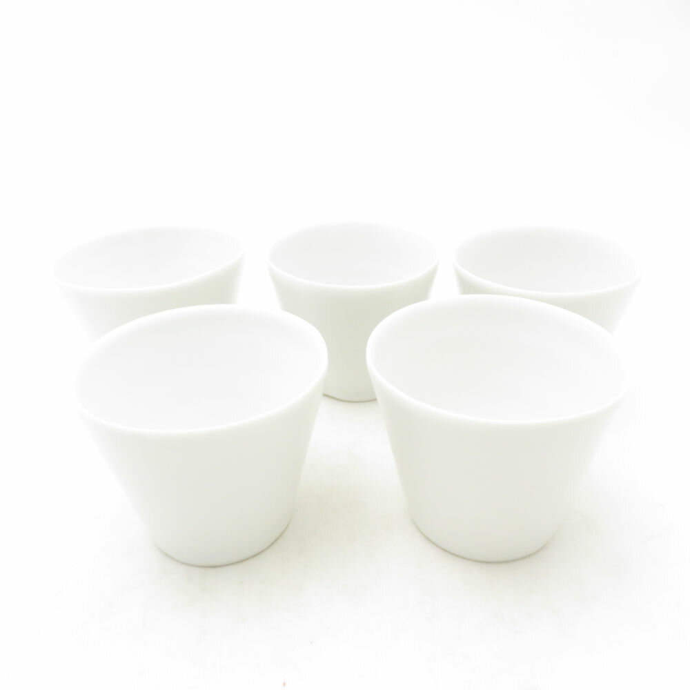 Satoshi Takaku 高久敏士 蕎麦猪口 5点 セット ゆのみ 湯呑 そばちょこ SM5085D2 【中古】