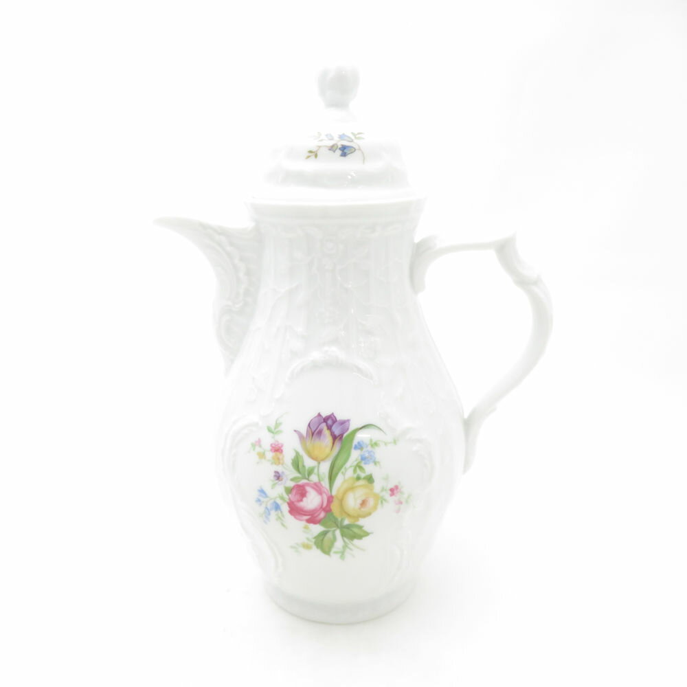 其它 - 美品 Rosenthal ローゼンタール クラシックローズコレクション コーヒーポット 珈琲 花柄 SO3863K1 【中古】